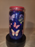 Tumbler With Butterflies