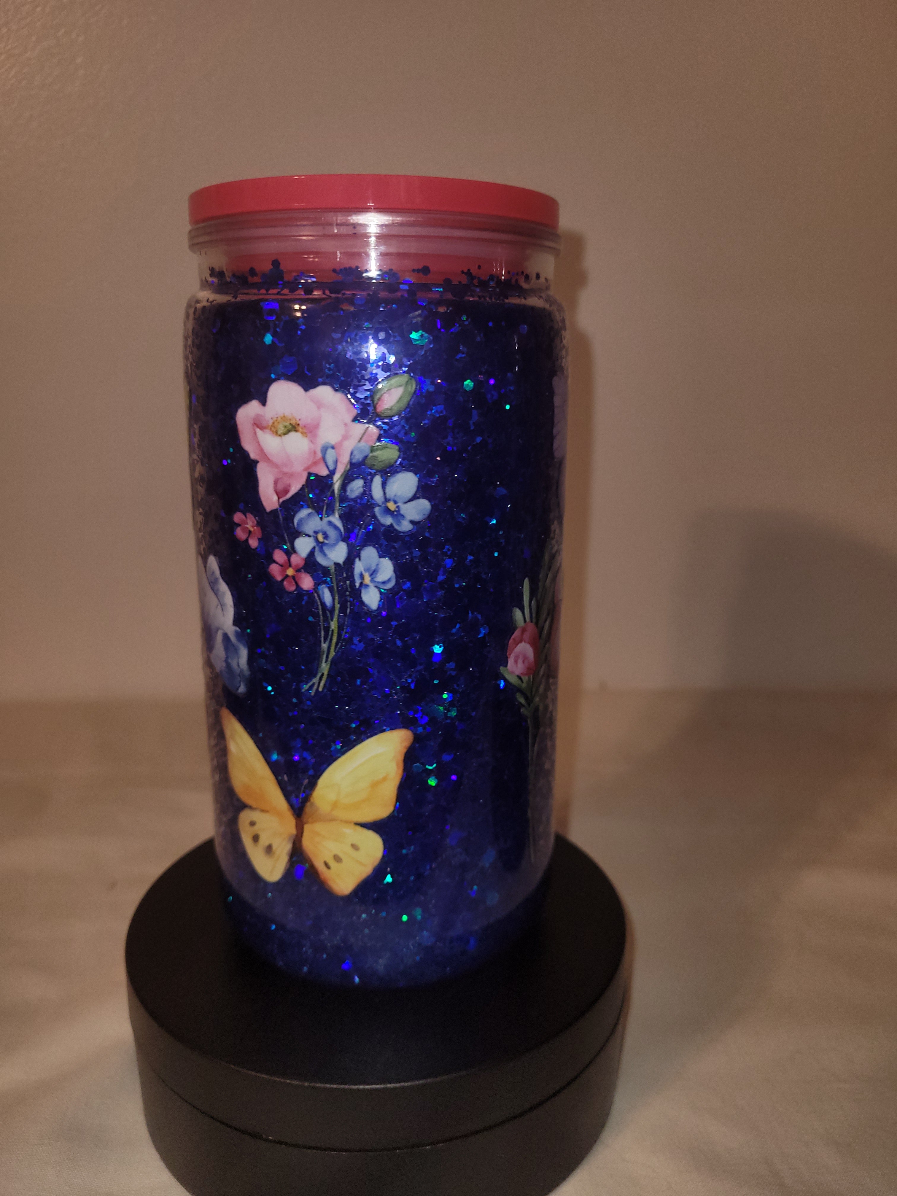 Tumbler With Butterflies