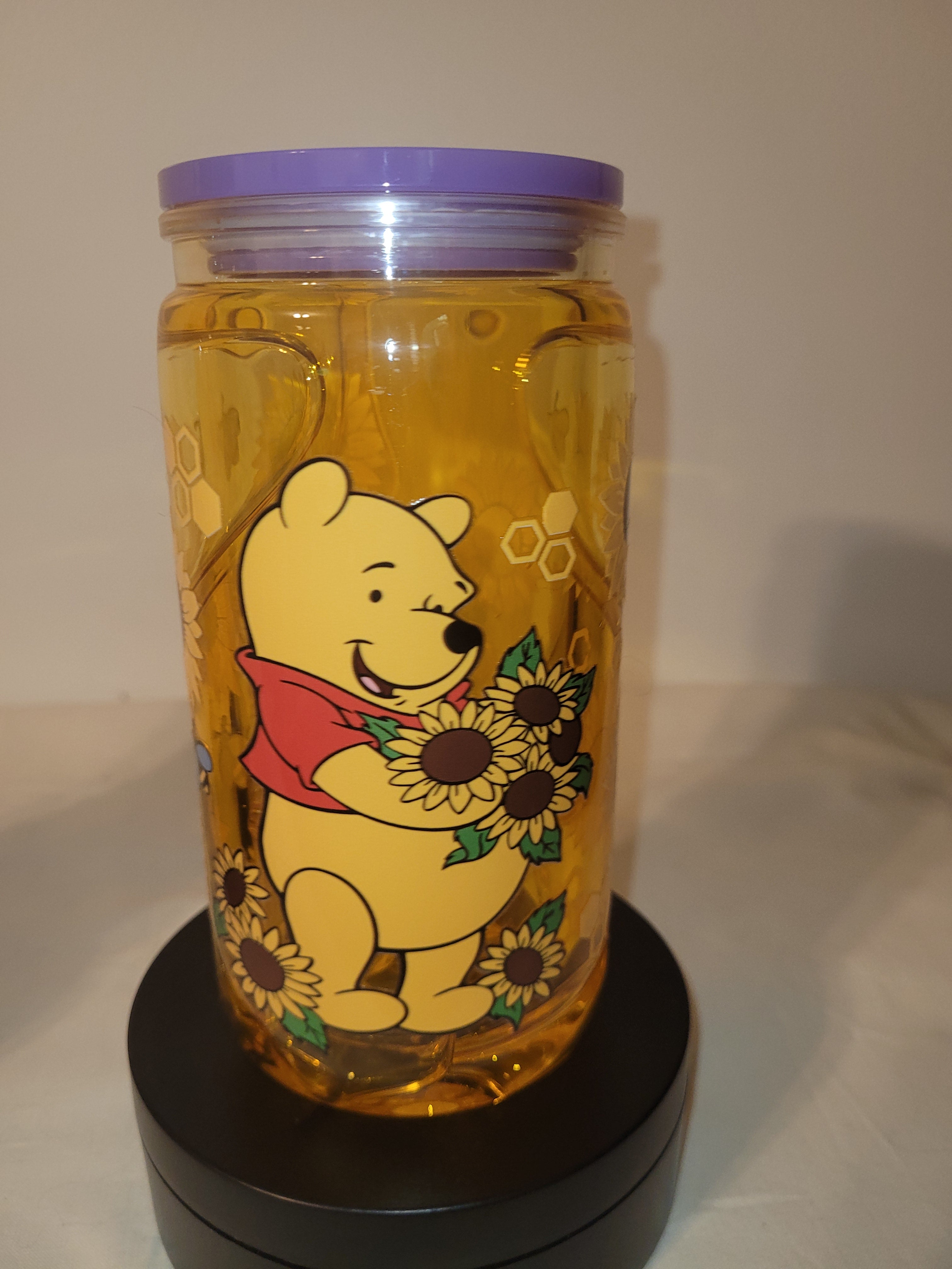Winnie The Pooh Sunflowers Tumbler