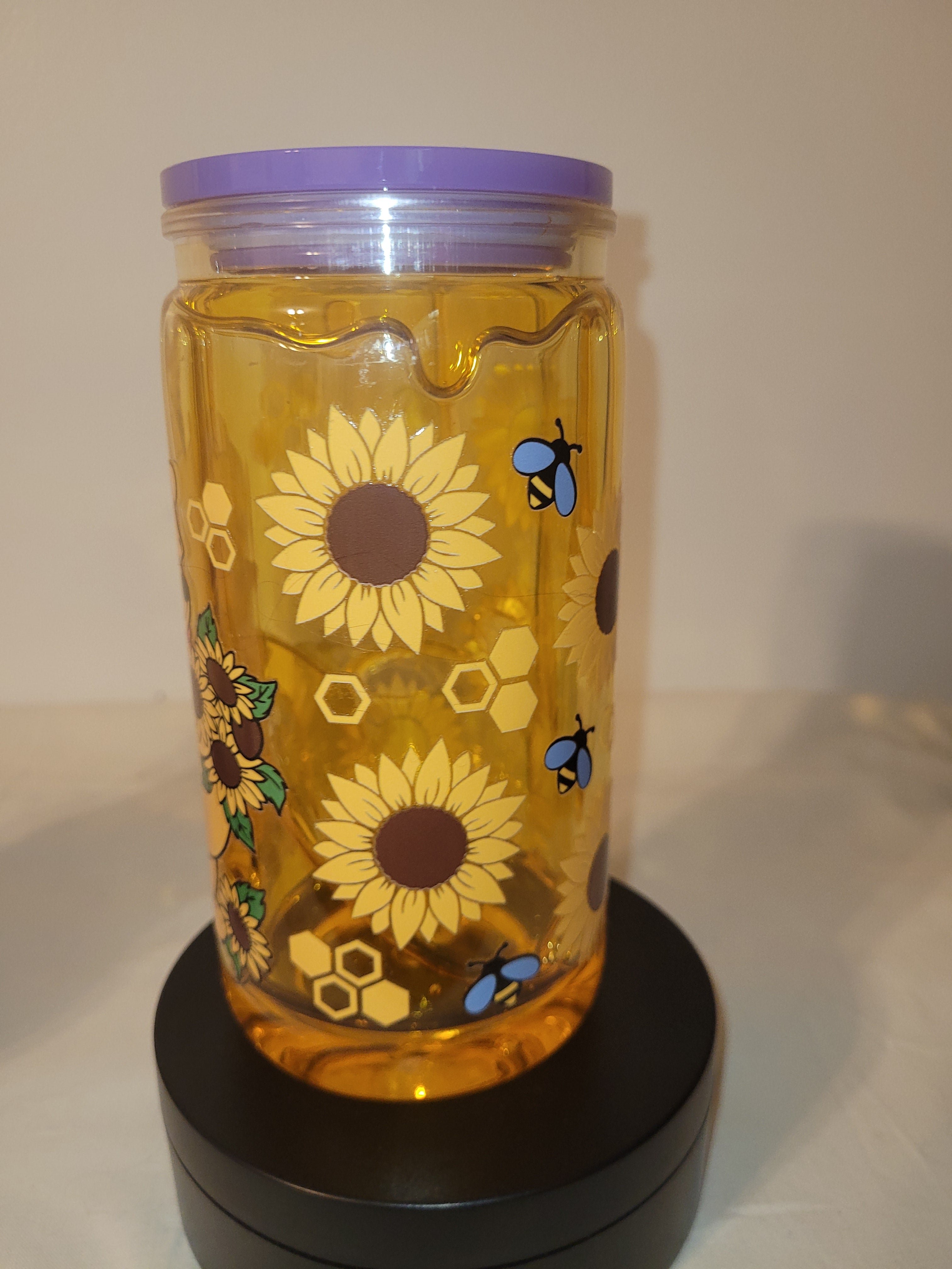 Winnie The Pooh Sunflowers Tumbler