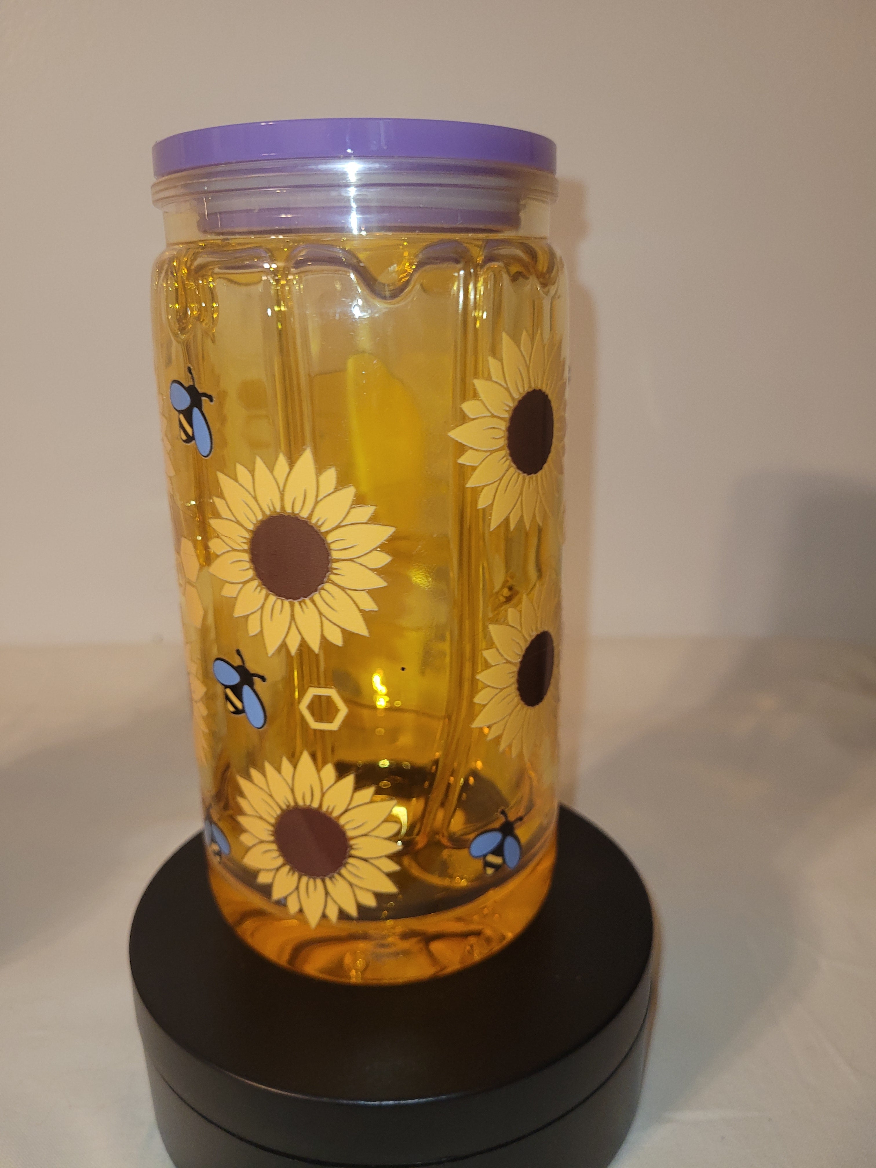 Winnie The Pooh Sunflowers Tumbler