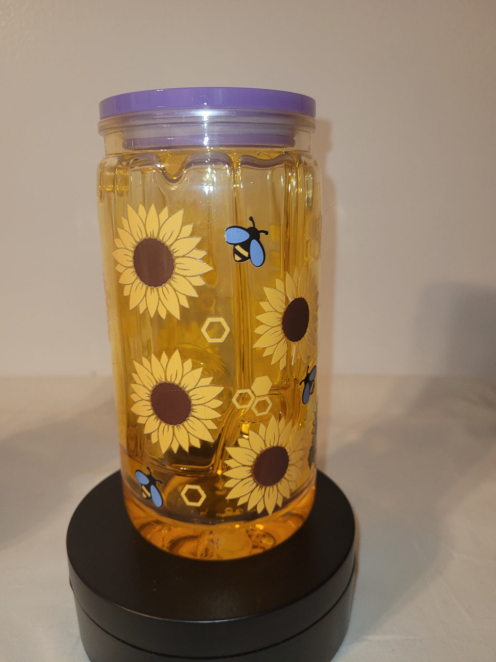 Winnie The Pooh Sunflowers Tumbler