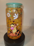 Winnie The Pooh Tumbler With Flowers