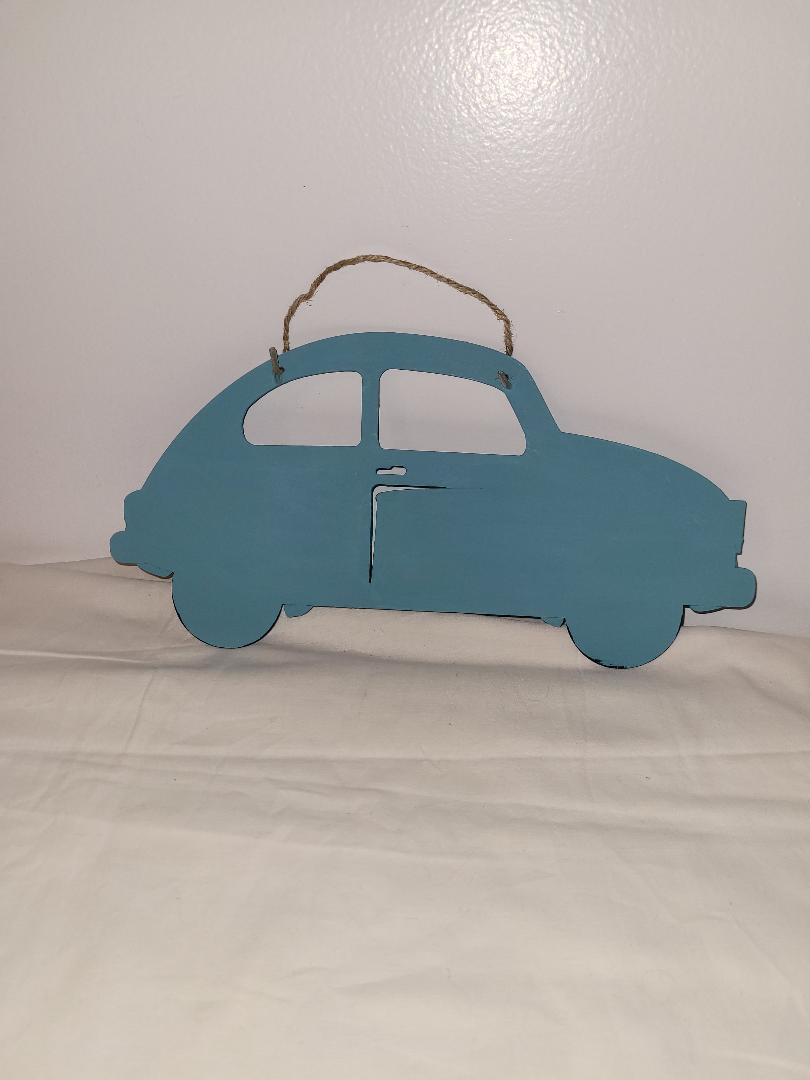 Daisies Car hand painted wall hanging art