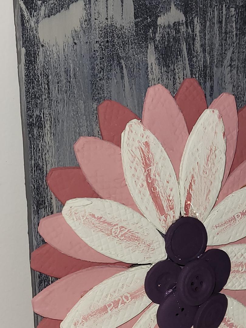 Pink sunflower