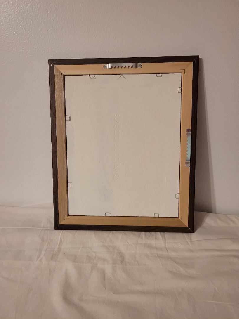 Sweet Violet in Wooden Frame