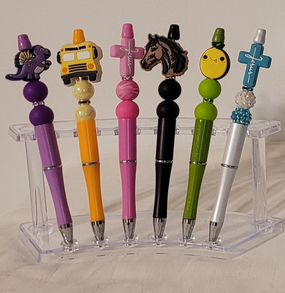 Pen  beaded w/focal