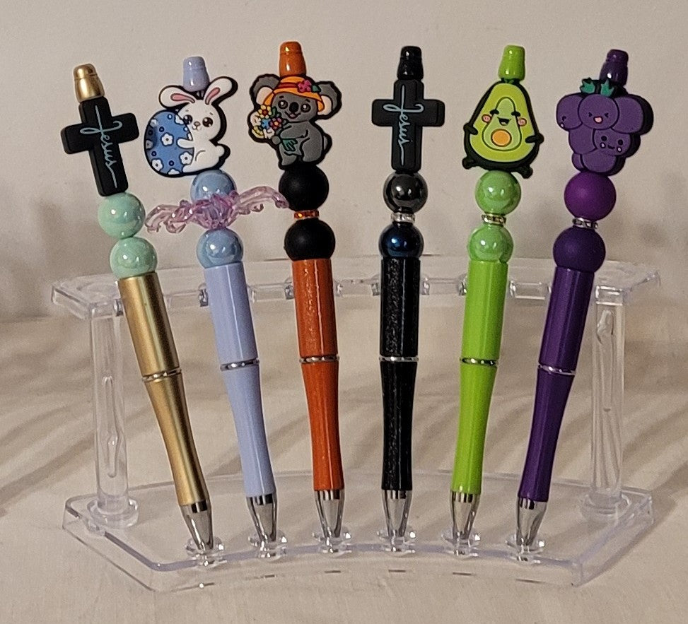 Pen  beaded w/focal