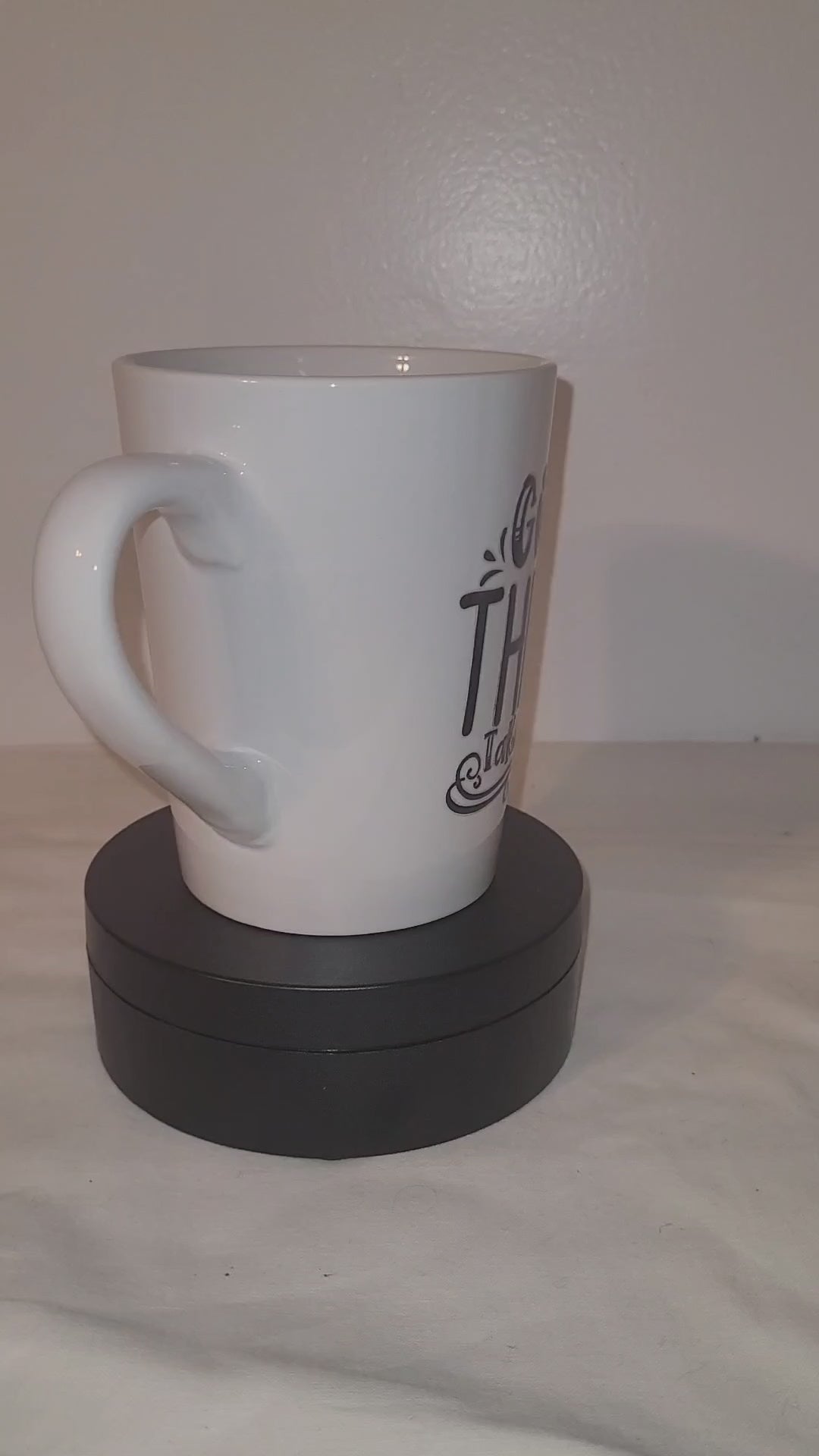 Mug with a positive saying
