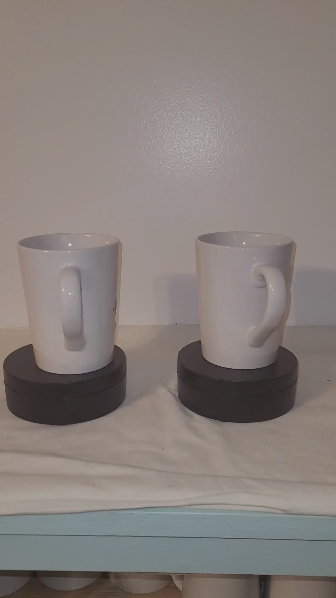 Mugs with a positive saying on them
