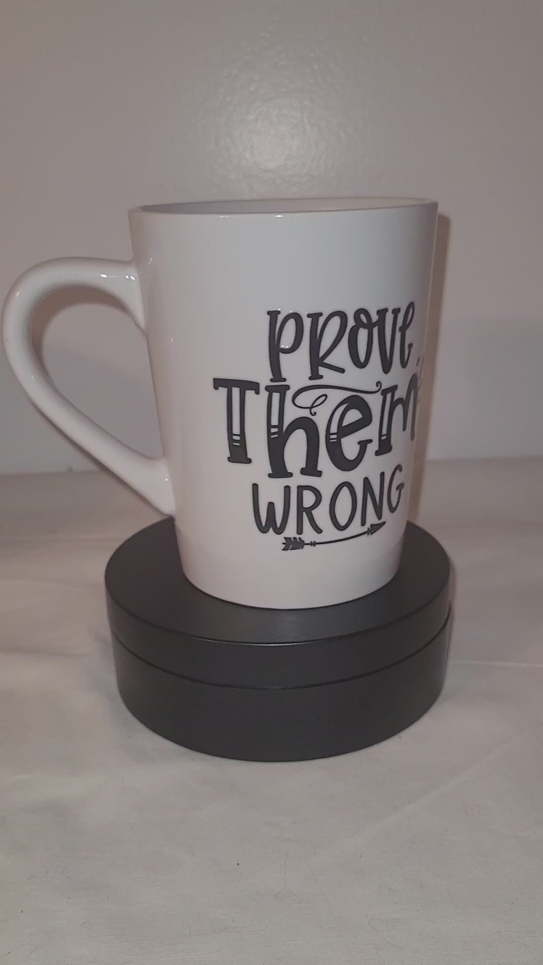 Mug with a positive saying